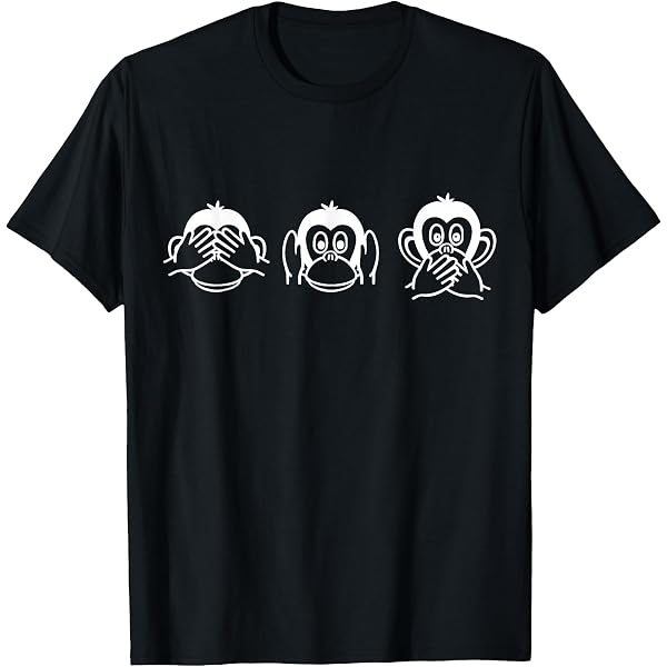 90s NIKE Three Wise Monkeys Tシャツ USA製 Amazon.com: Three wise monkeys T-Shirt : Clothing, Shoes & Jewelry